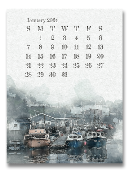 2024 & 2025 Maine Calendar/Post Cards