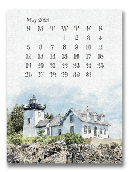 2024 & 2025 Maine Calendar/Post Cards