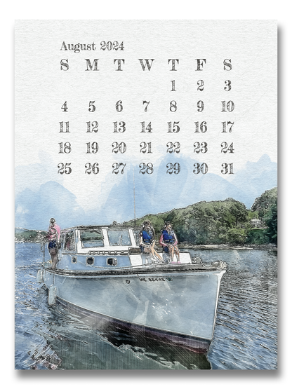 2024 & 2025 Maine Calendar/Post Cards