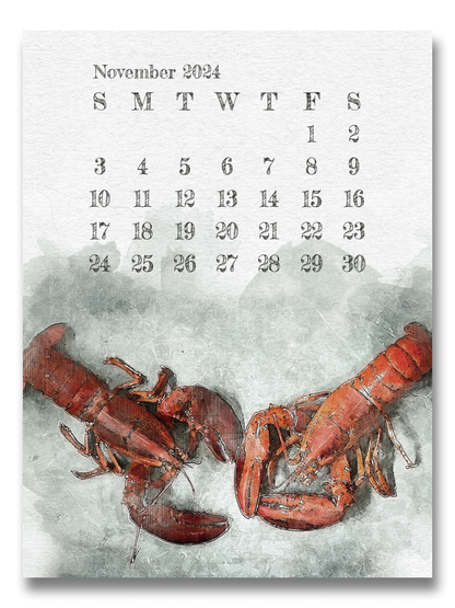 2024 & 2025 Maine Calendar/Post Cards