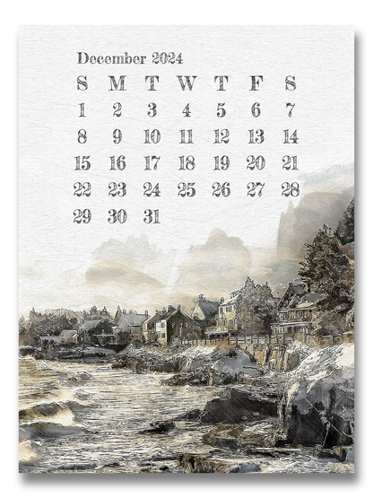 2024 & 2025 Maine Calendar/Post Cards