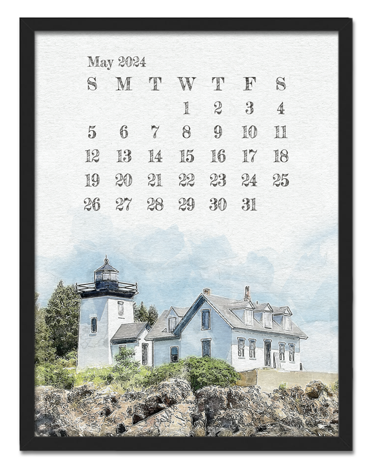 2024 & 2025 Maine Calendar/Post Cards