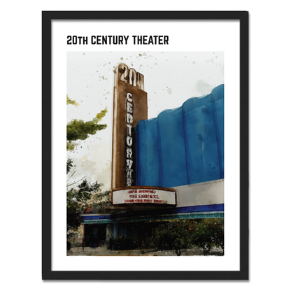 20th Century Theater Fine Art Print