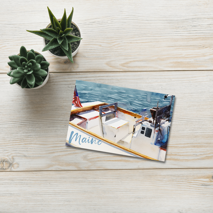 Maine Boat Postcards (5 Pack)