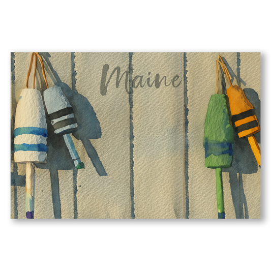 Maine Buoys Postcards (5 Pack)