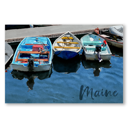 Maine Dinghies Postcards (5 Pack)