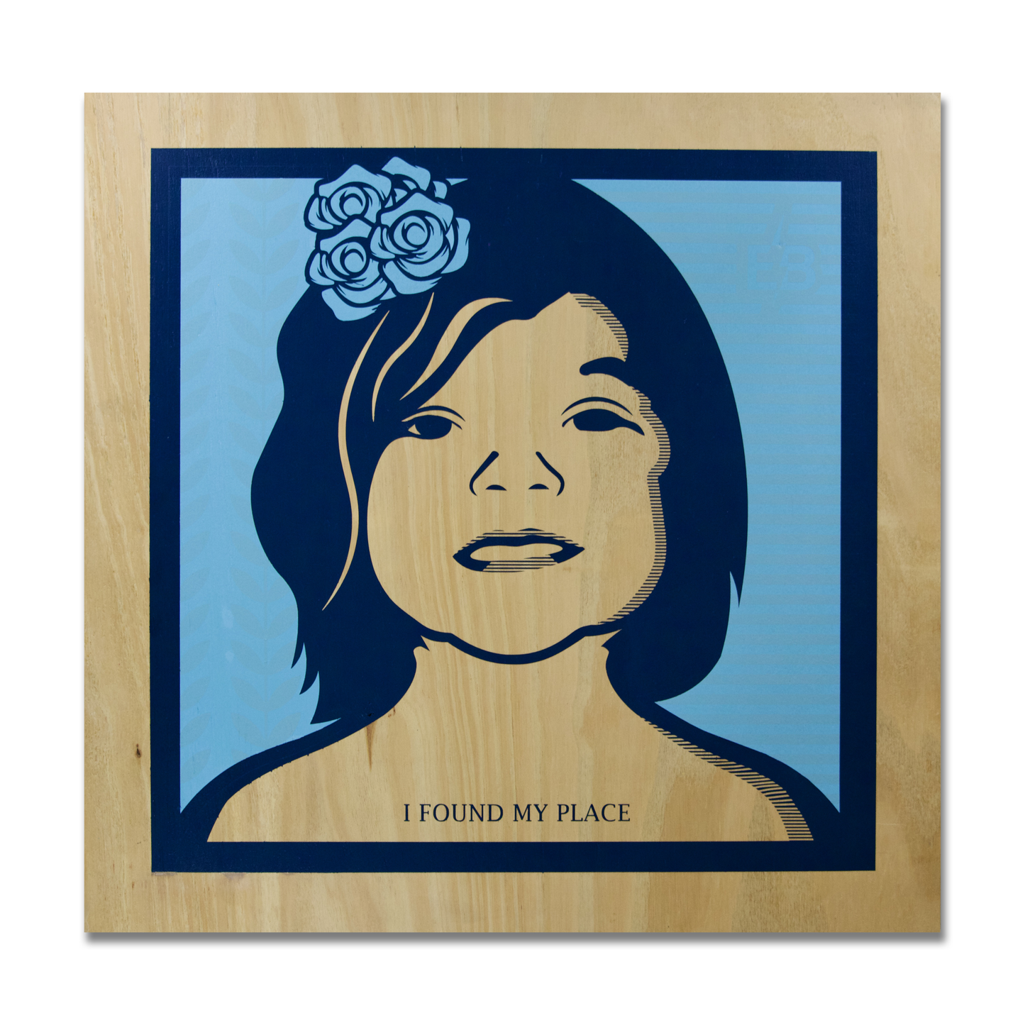 Custom Illustrated Portrait on Wood