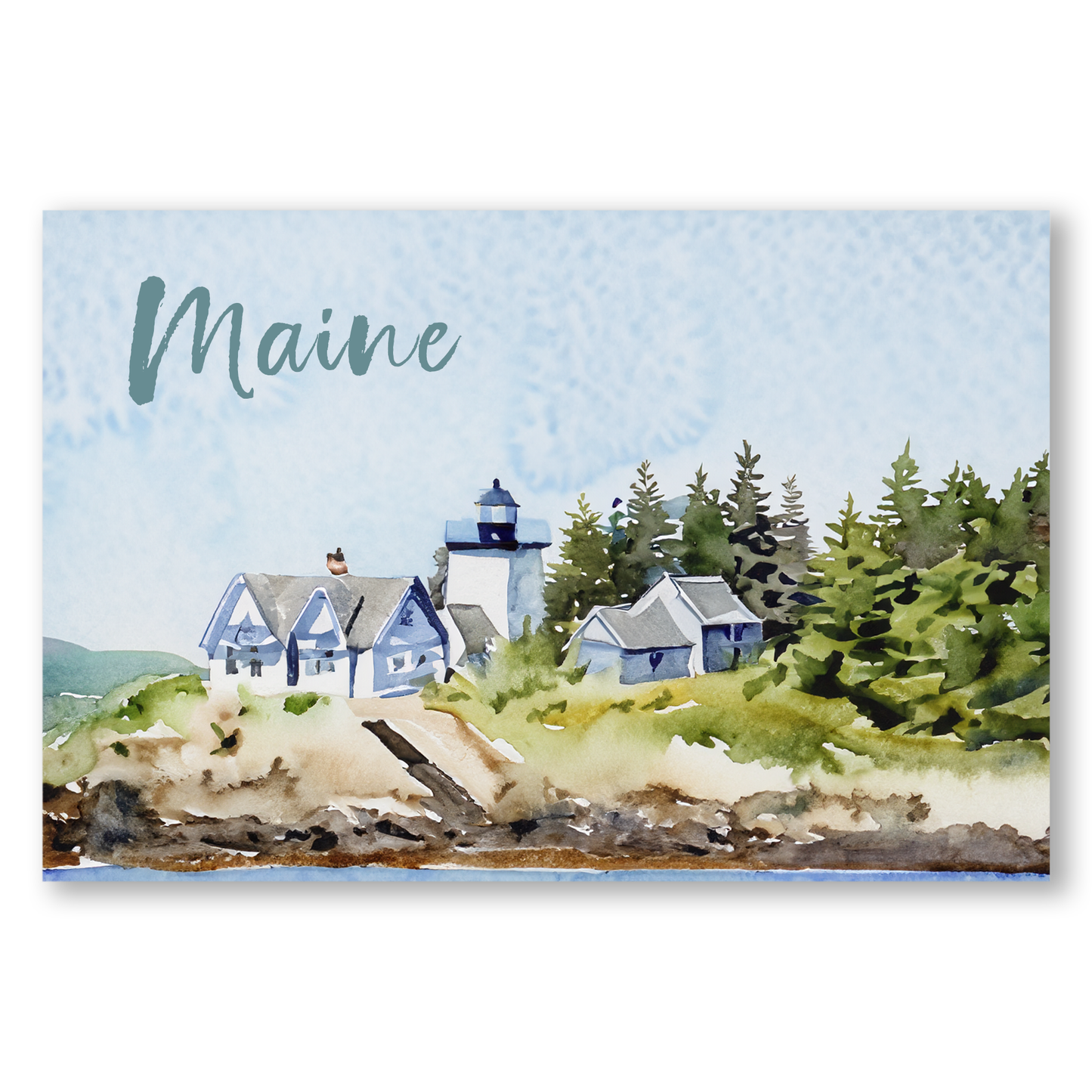 Maine Lighthouse Postcards (5 Pack)