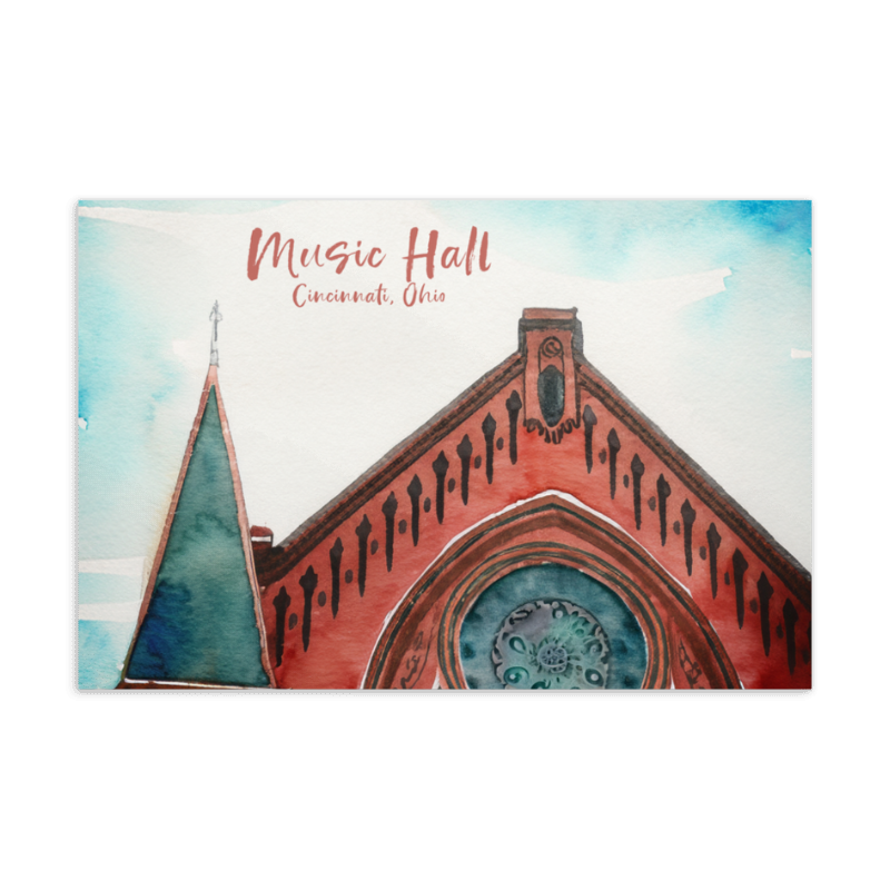 Music Hall Postcards (5 Pack)