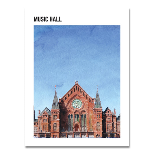 Music Hall Fine Art Print