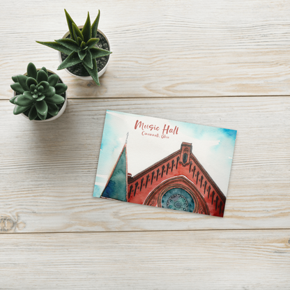 Music Hall Postcards (5 Pack)