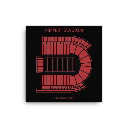 Nippert Stadium Seating Chart Print