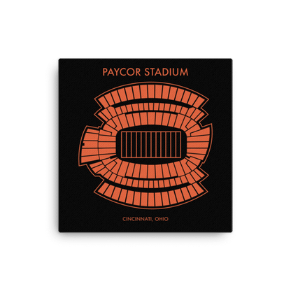 Paycor Stadium Seating Chart Print