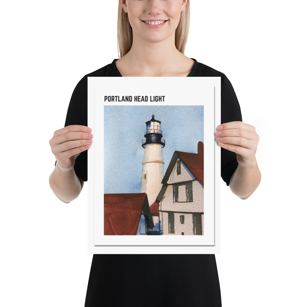 Portland Head Light Fine Art Print