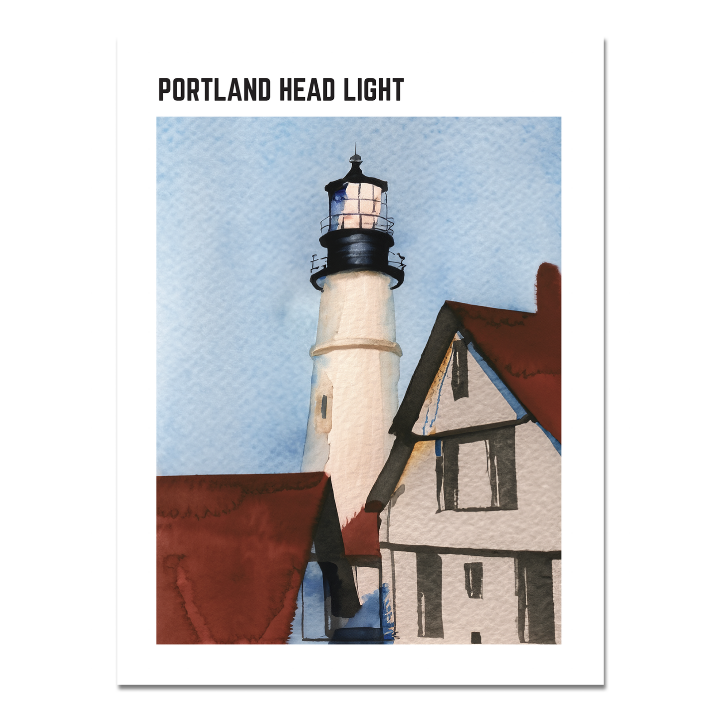 Portland Head Light Fine Art Print