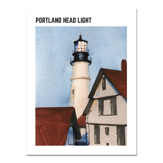 Portland Head Light Fine Art Print