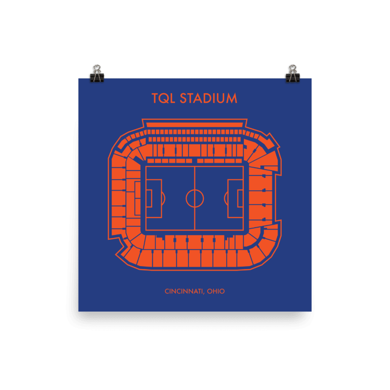 TQL Stadium Seating Chart Print