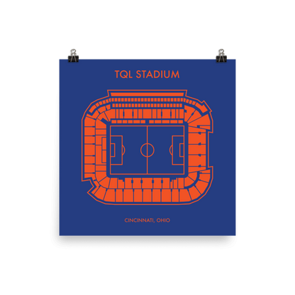 TQL Stadium Seating Chart Print