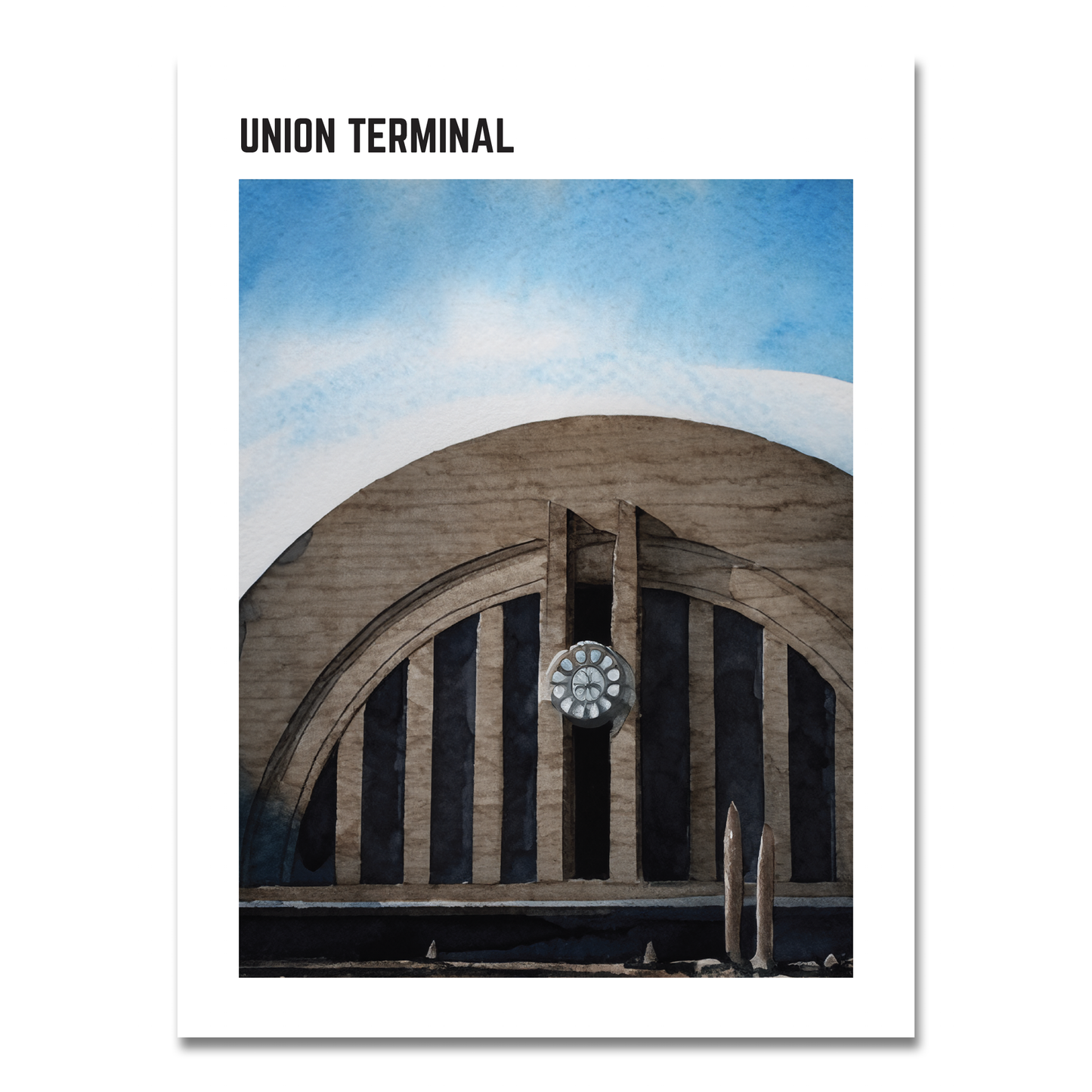 Union Terminal Fine Art Print