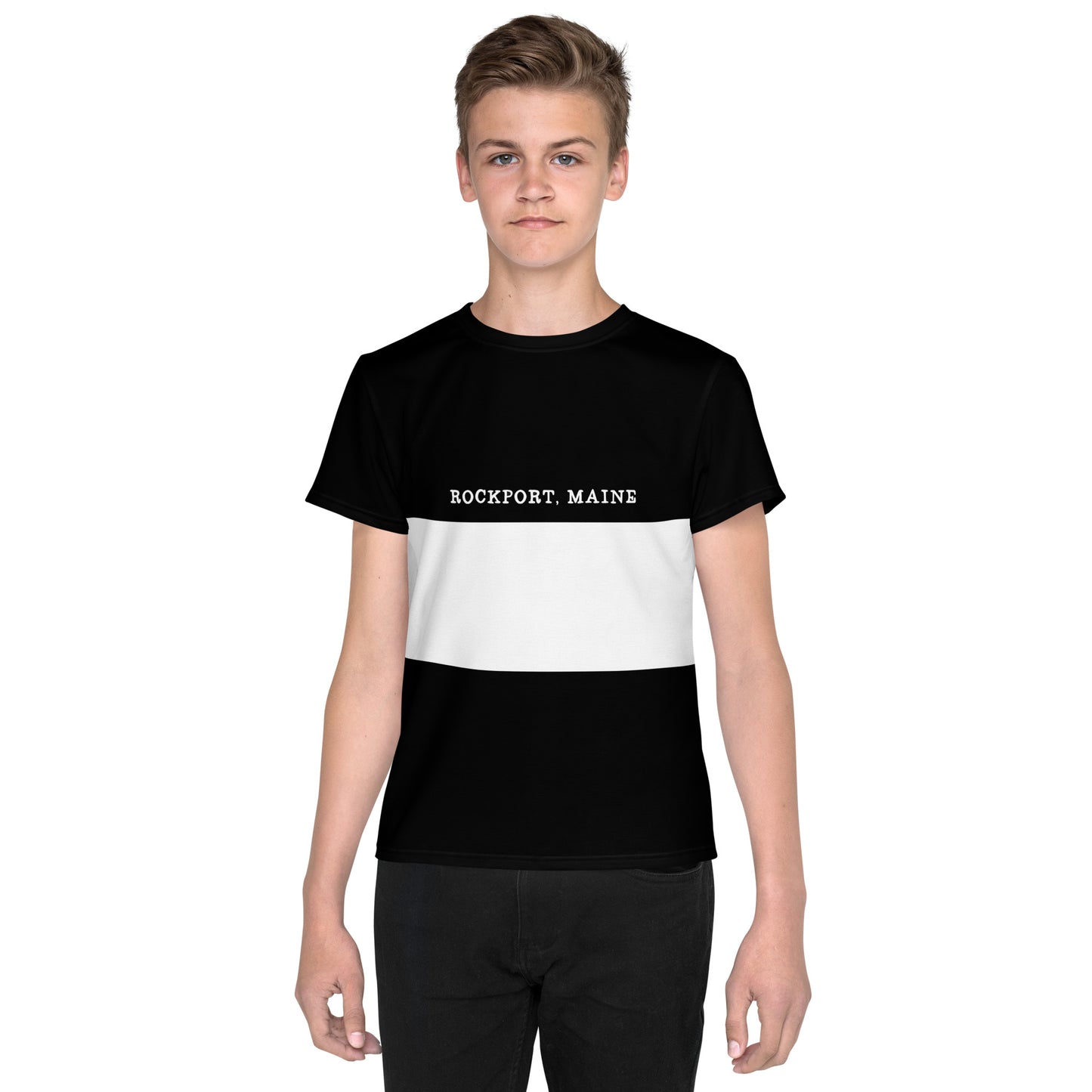 Belted Galloway | Rockport, Maine Youth T-shirt