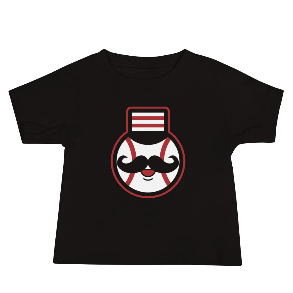 Cincinnati Mustache Baby T-Shirt