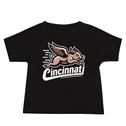 Winged Pig baby T-Shirt