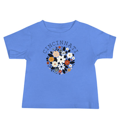 Cincinnati Flowers Baby T-Shirt