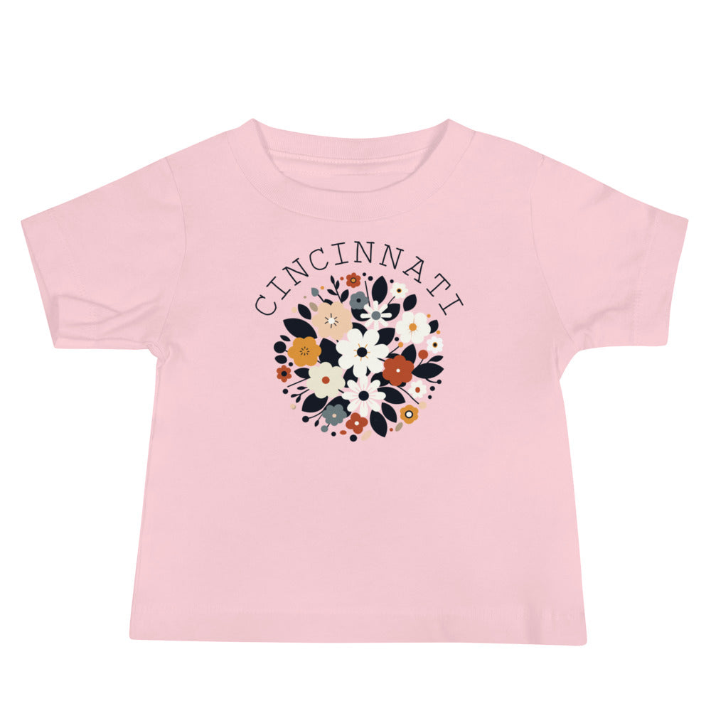 Cincinnati Flowers Baby T-Shirt