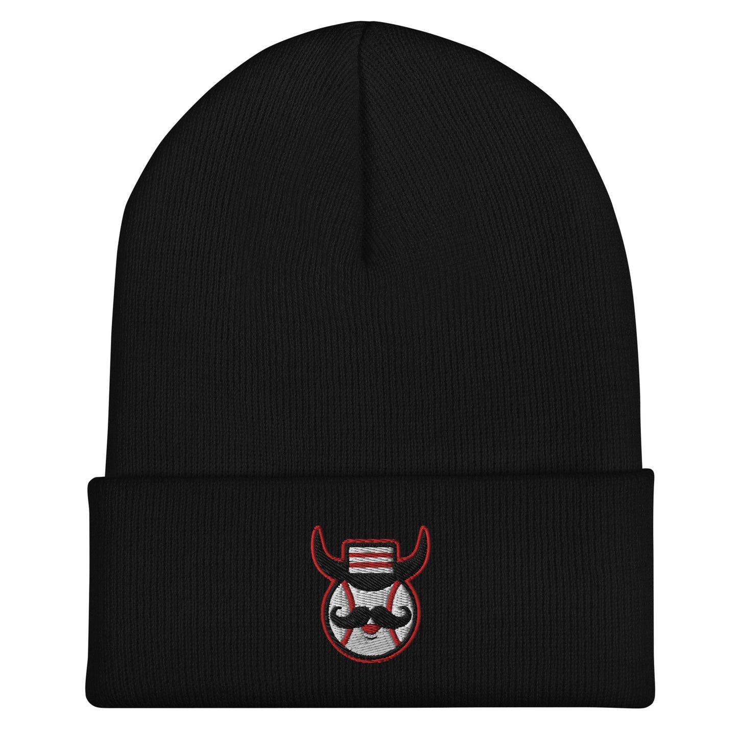 Cincinnati Mustache Viking Beanie