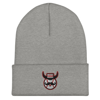 Cincinnati Mustache Viking Beanie