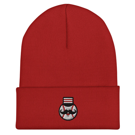 Cincinnati Mustache Beanie