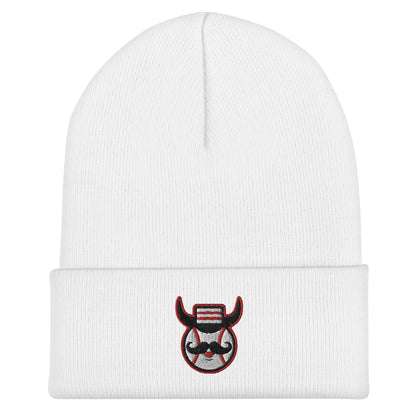 Cincinnati Mustache Viking Beanie