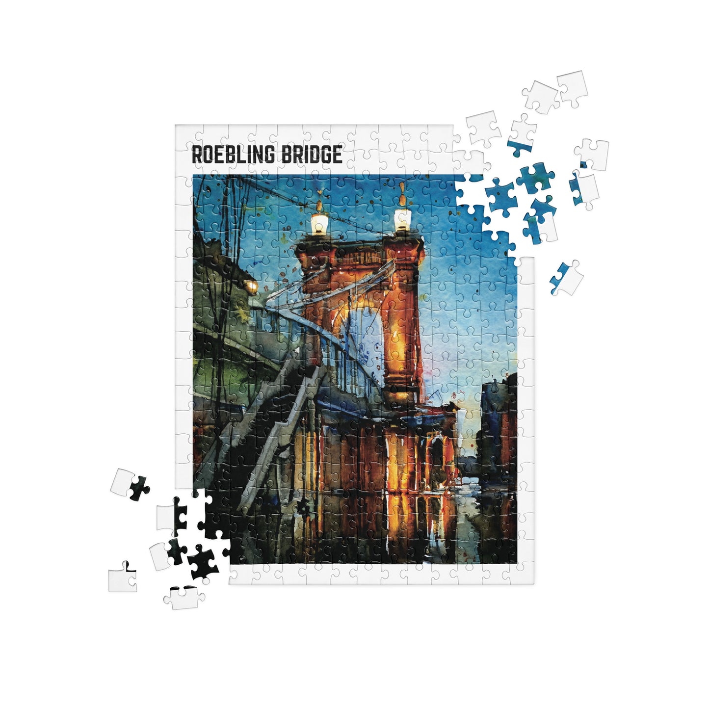 Roebling Bridge Jigsaw Puzzle