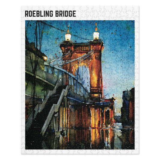 Roebling Bridge Jigsaw Puzzle