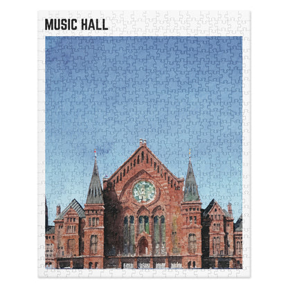 Music Hall Jigsaw Puzzle