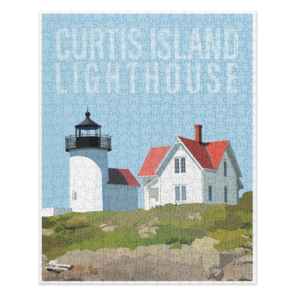 Curtis Island Lighthouse Jigsaw puzzle