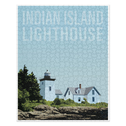 Indian Island Lighthouse Jigsaw Puzzle