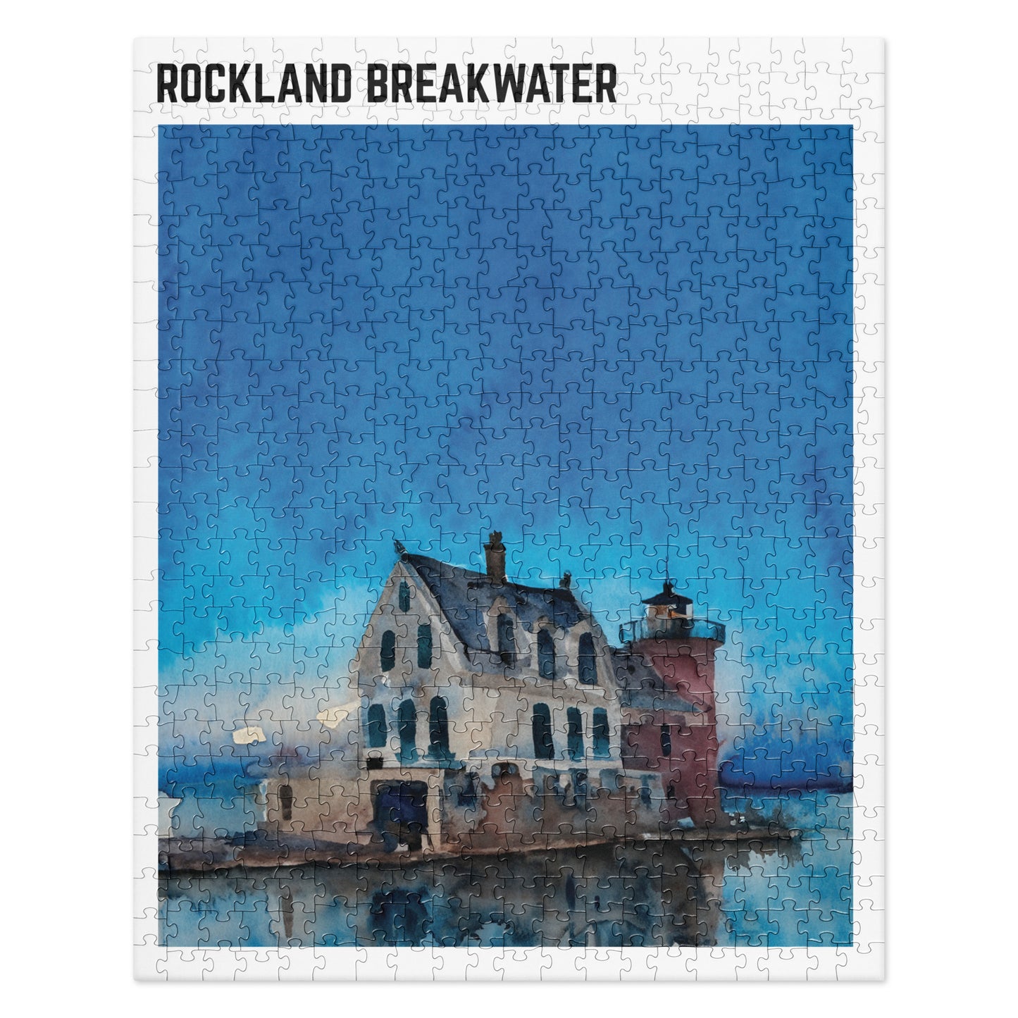 Rockland Breakwater Lighthouse Jigsaw Puzzle