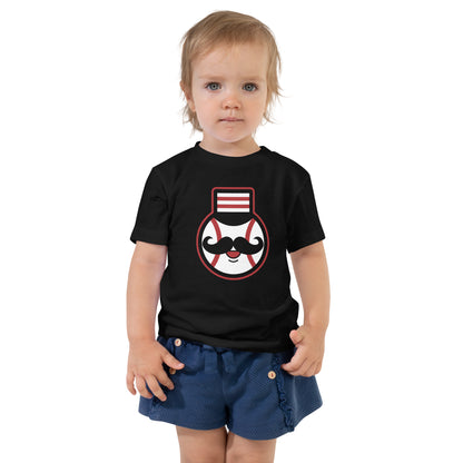 Cincinnati Mustache Toddler T-Shirt