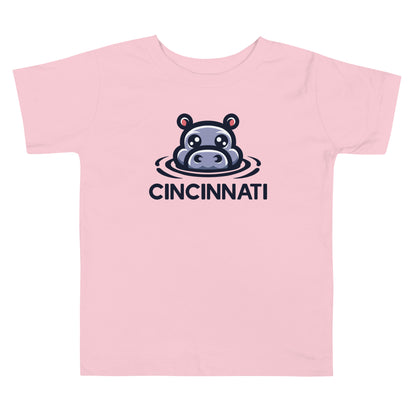 Cincinnati Hippo Toddler T-Shirt