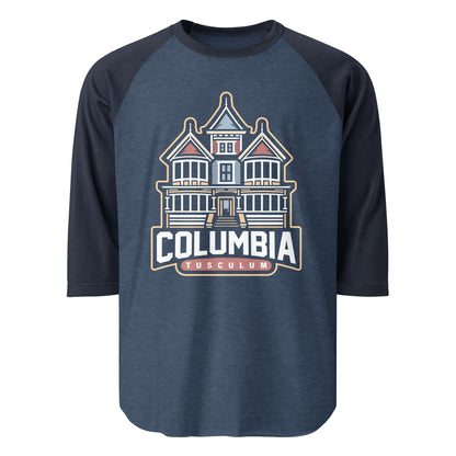 Columbia Tusculum3/4 Sleeve Raglan T-Shirt