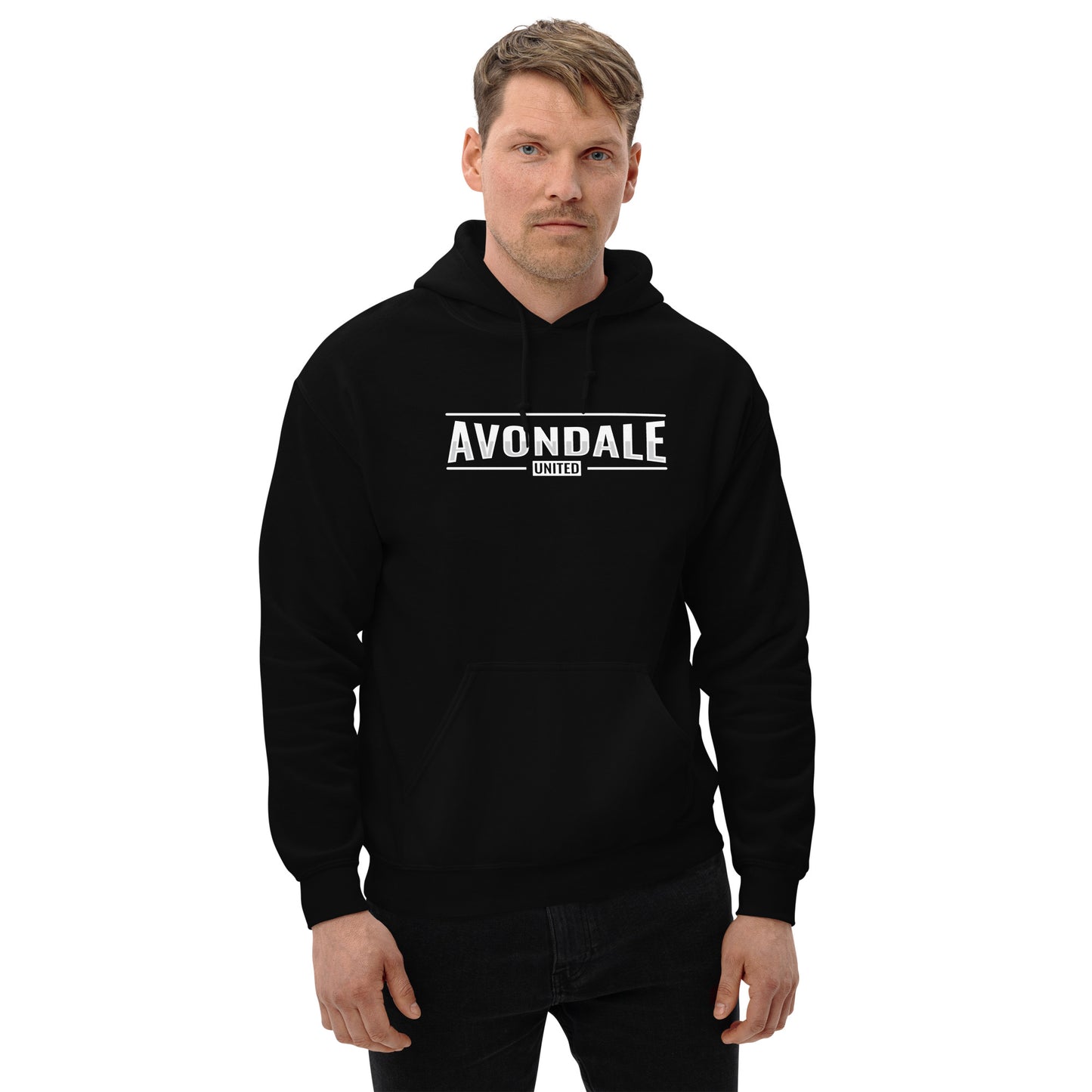 Avondale Unisex Word Mark Hoodie