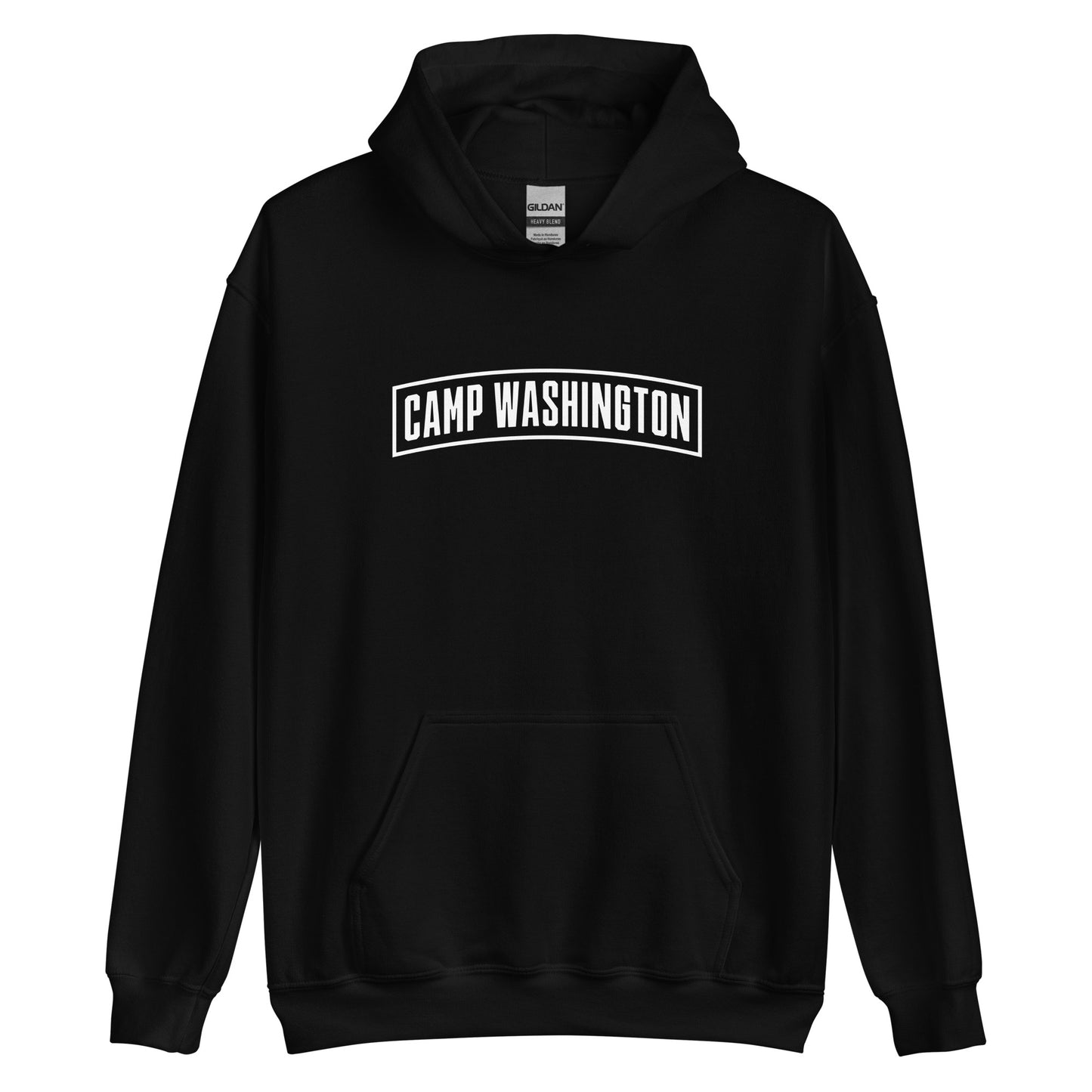 Camp Washington Unisex Word Mark Hoodie