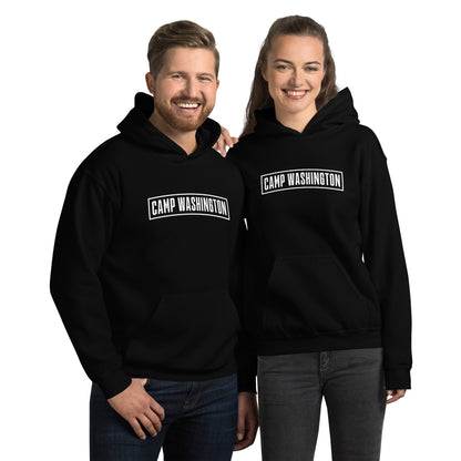 Camp Washington Unisex Word Mark Hoodie