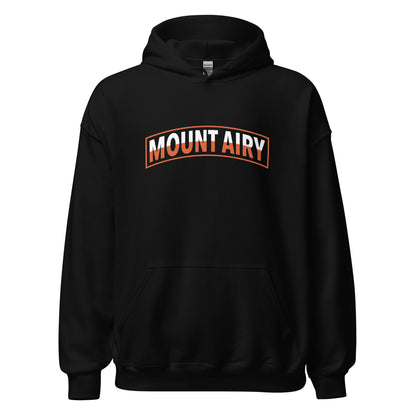 Mount Airy Unisex Word Mark Hoodie