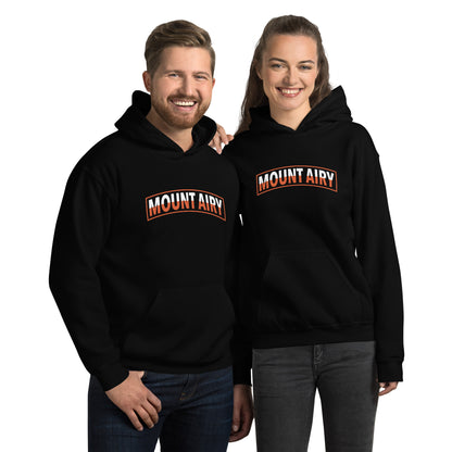 Mount Airy Unisex Word Mark Hoodie