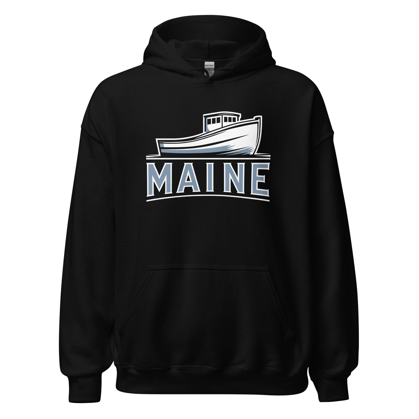 Maine Boat Unisex Hoodie