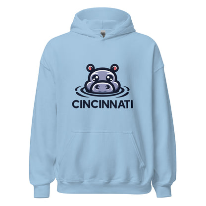 Cincinnati Hippo Unisex Hoodie