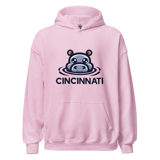 Cincinnati Hippo Unisex Hoodie