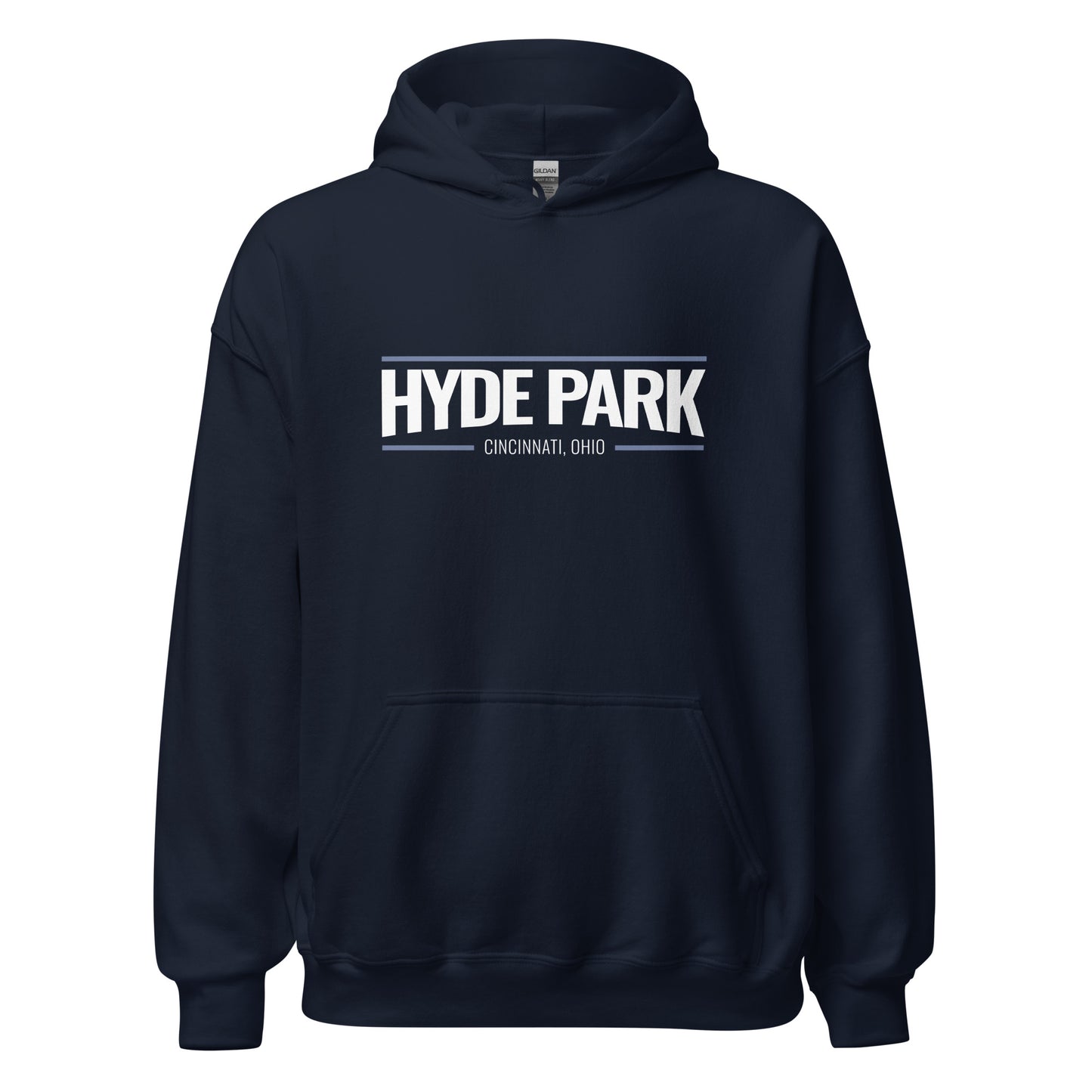 Hyde Park Unisex Word Mark Hoodie